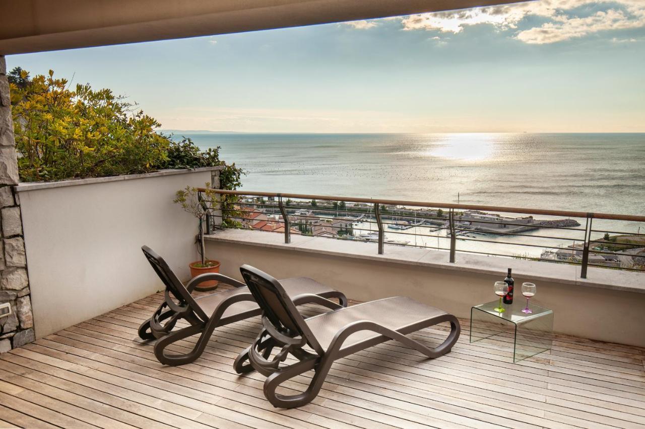 Portopiccolo Avolare Apartments In Panoramic Terrasses - Beach Included Sistiana Exterior foto