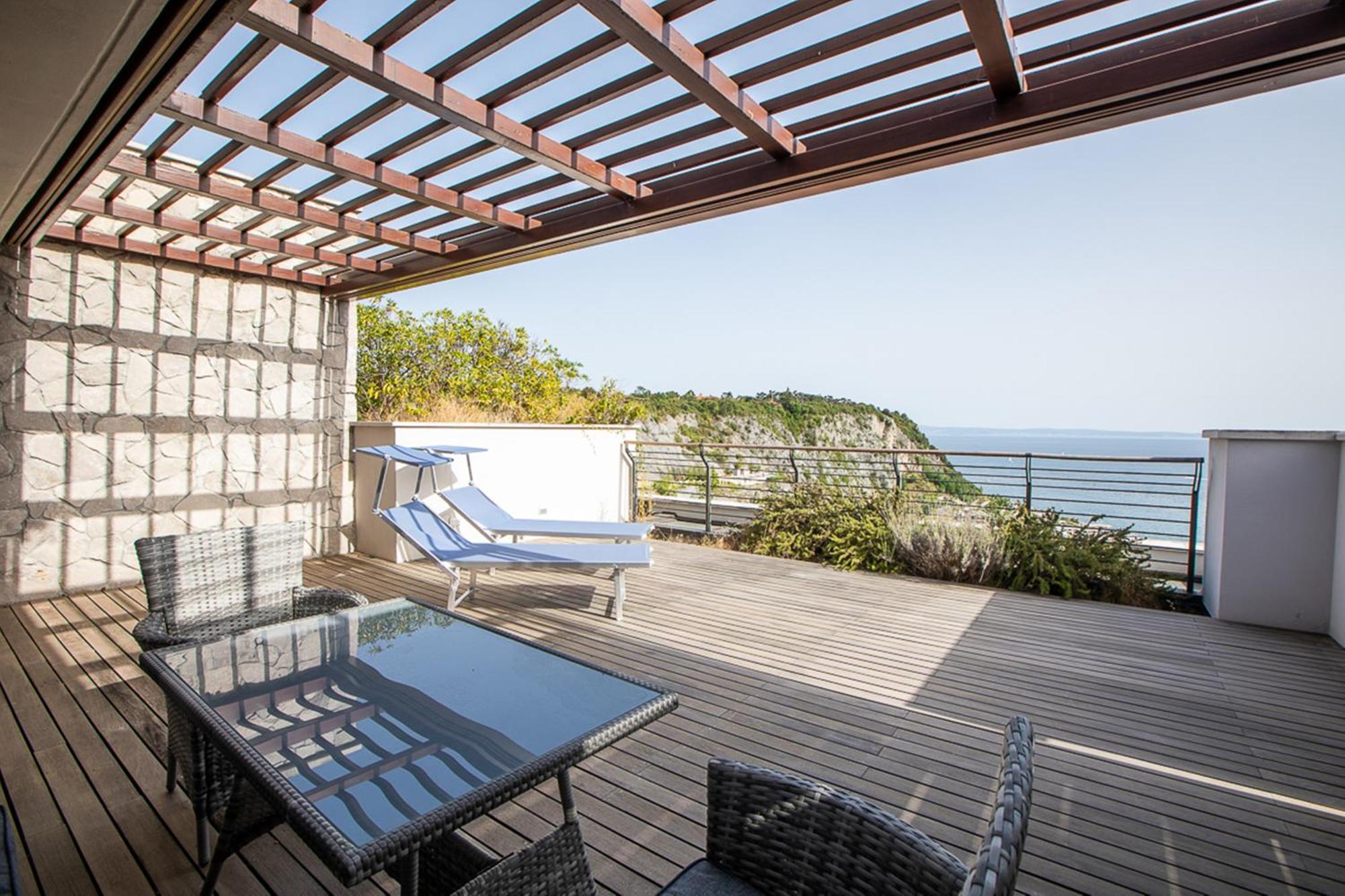 Portopiccolo Avolare Apartments In Panoramic Terrasses - Beach Included Sistiana Exterior foto